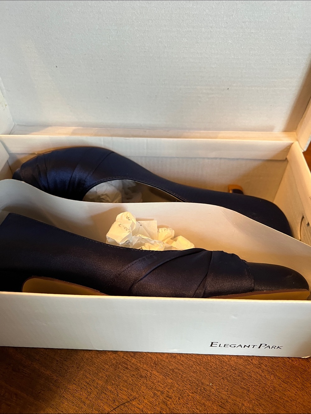 Elegant Park Women's White Heels - Classic Dress Pumps